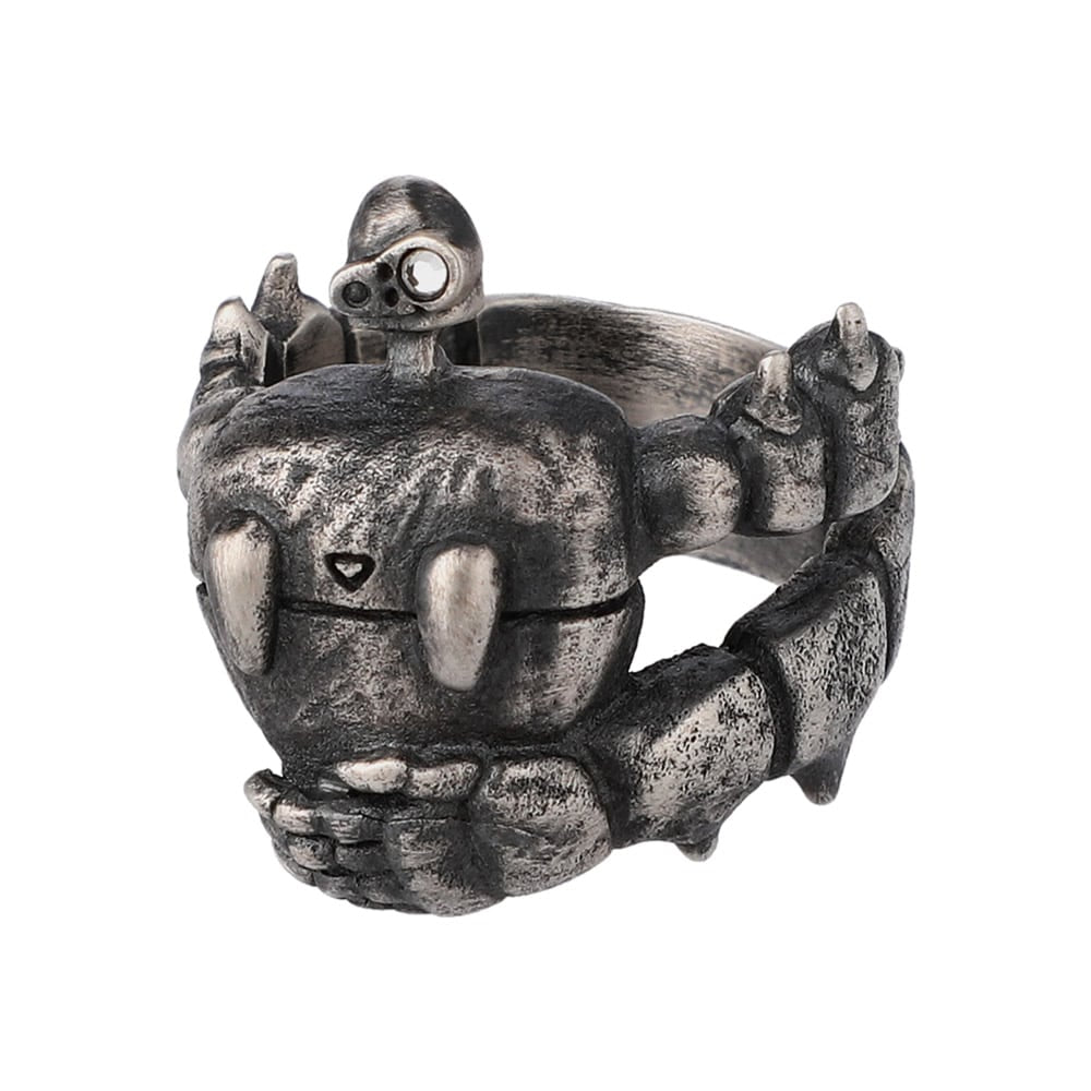  Castle in the Sky Silver Robot Soldier Ring 