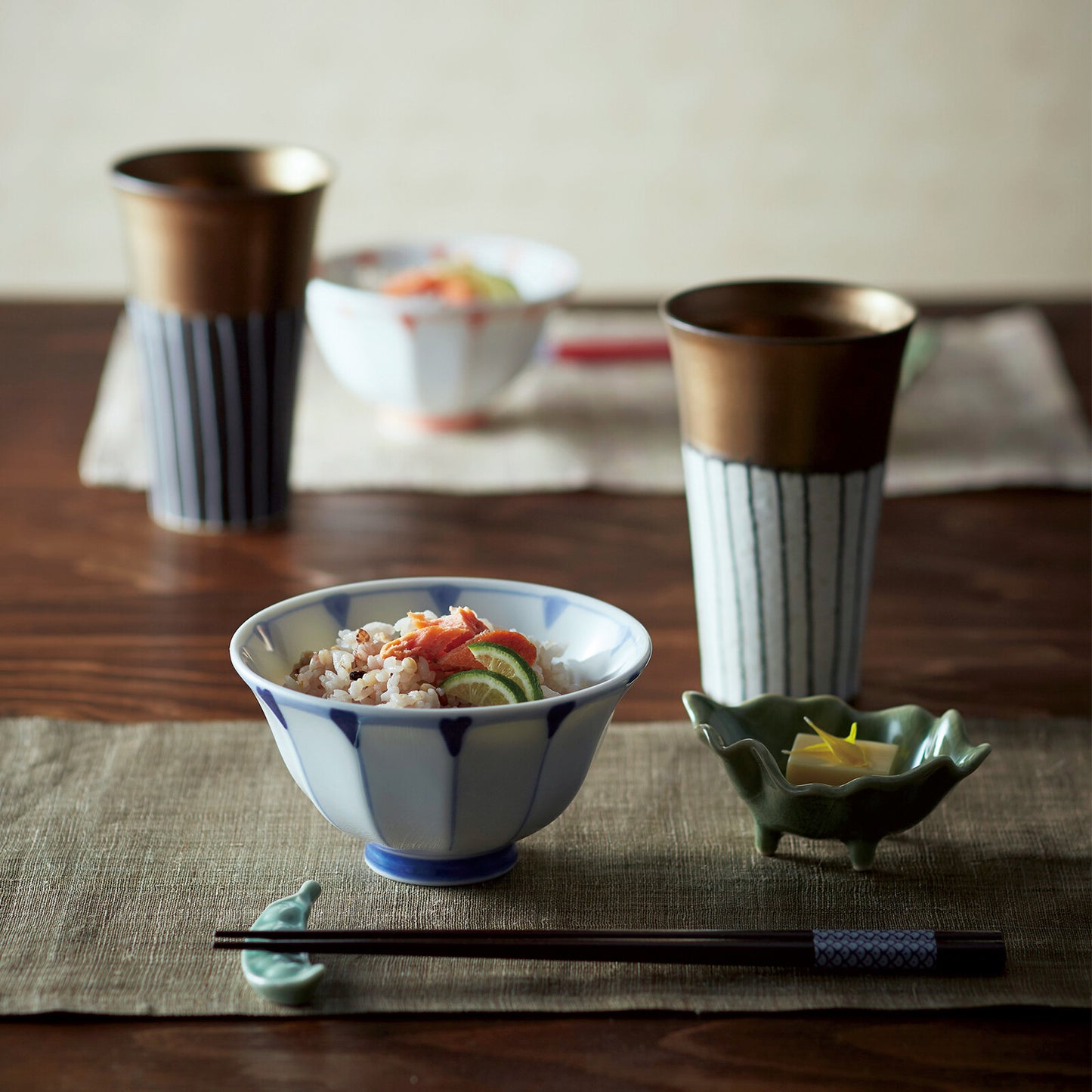 MINO-YAKI 杯一對 日本製造