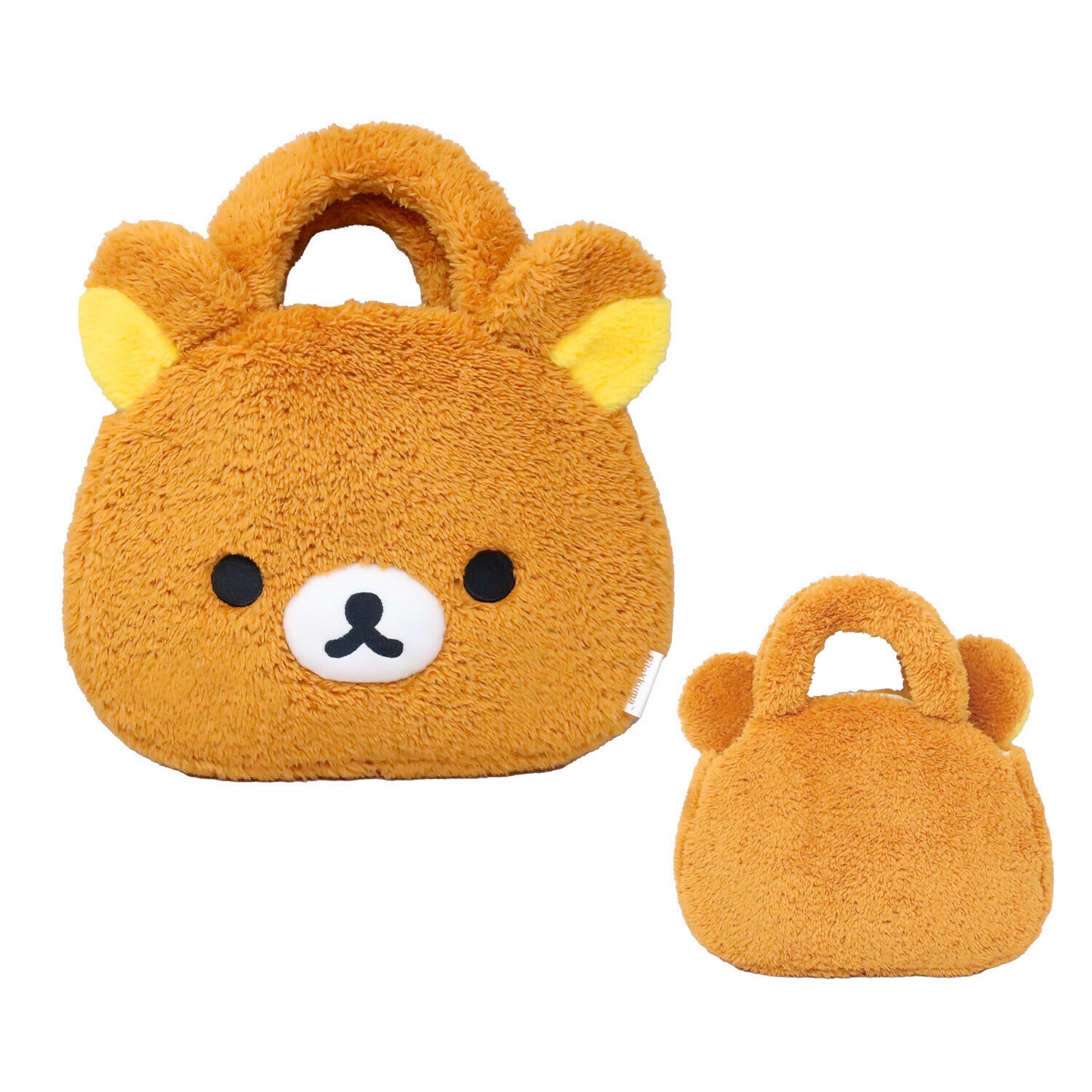 Rilakkuma Fluffy Tote Bag & Pouch Set