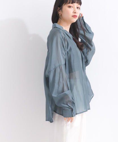 Sheer Lyocell Shirt