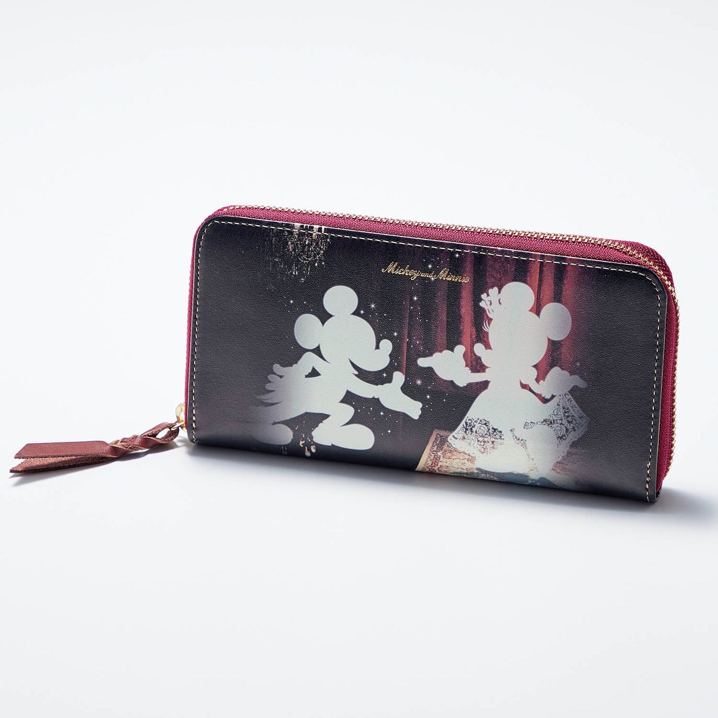  Disney Mickey Leather Long Wallet 