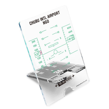 跑道手機座 中部國際機場 HUDver.