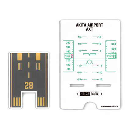 跑道手機座 秋田機場 HUDver.