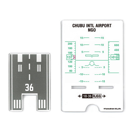 跑道手機座 中部國際機場 HUDver.
