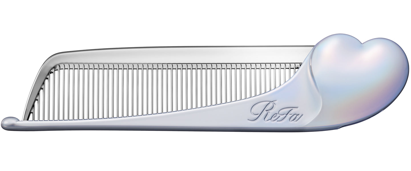 ReFa 心形摺疊小梳 HEART COMB Aira ReFa HEART COMB Aira Folding Shine Comb