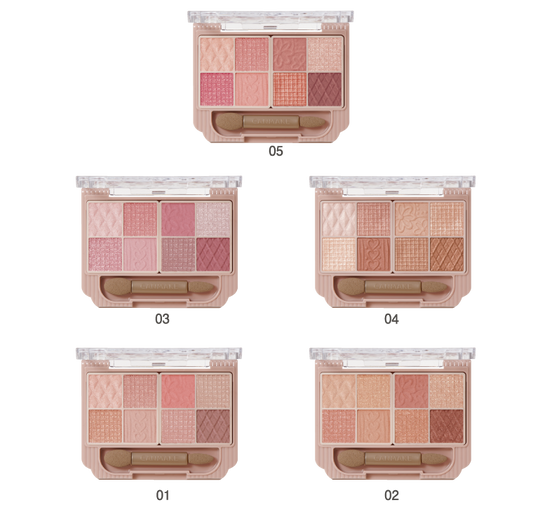 耀目優雅八色眼影盤