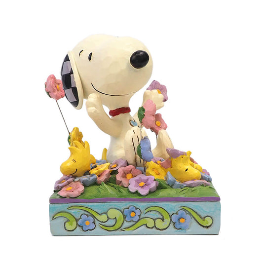 Snoopy flower theme decoration