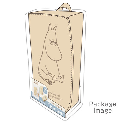  Moomin Concealable Tissue Holder (Ivory/Khaki)  "Scheduled to be released in late August 2023"