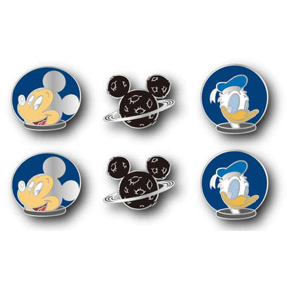 Mickey &amp; Donald earrings 6-piece set in stock