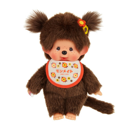 Monchhichi 花卉圖案monmate系列毛公仔