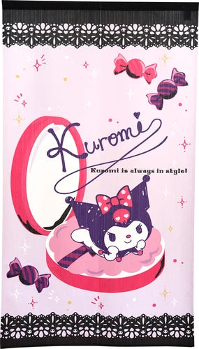 Sanrio Kuromi Door Curtain Made in Japan