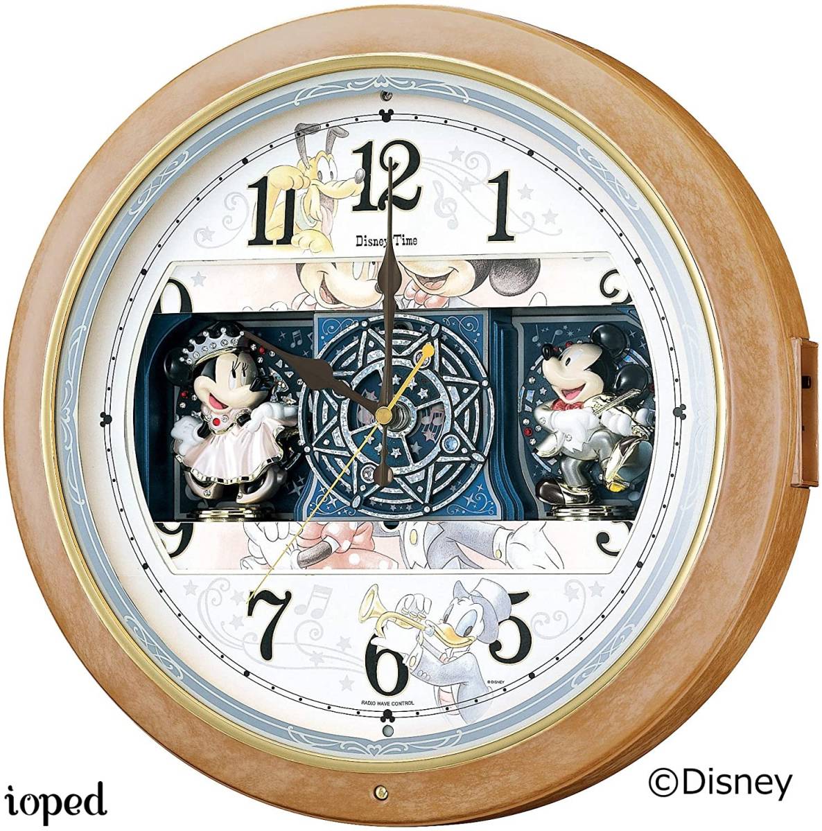 DISNEY Mickey&Minnie Wall Clock FW561A