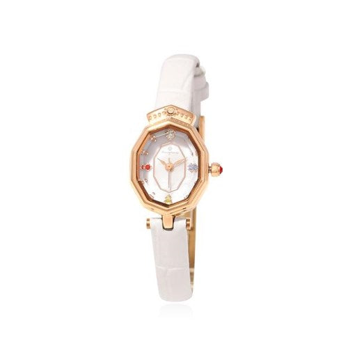 Snow White Leather Watch