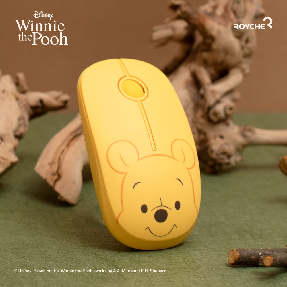 Pooh兩款靜音無線鼠標