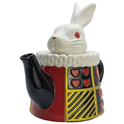 白兔紅心皇后造型茶具套裝