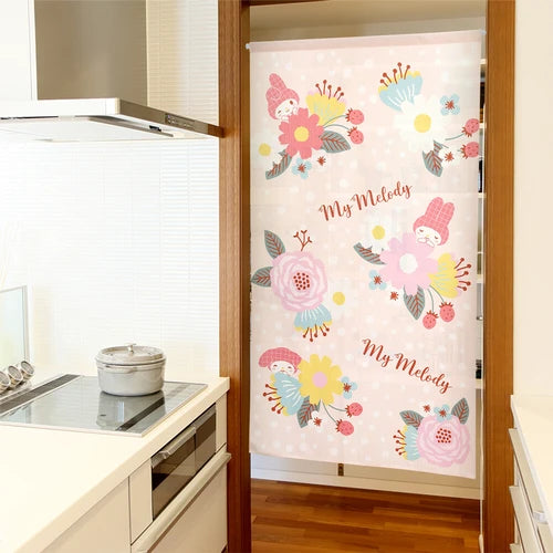 Sanrio My Melody Nordic Door Curtain Made in Japan