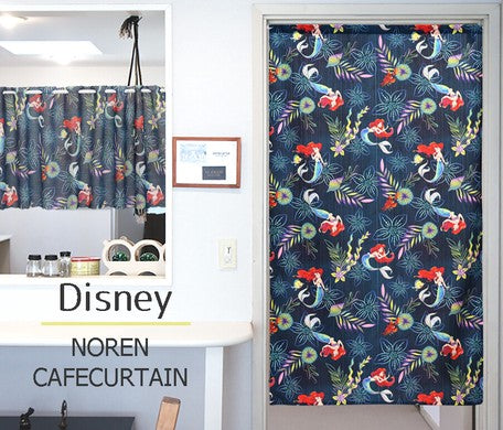 Disney ariel door curtain/cafe curtain [Made in japan]