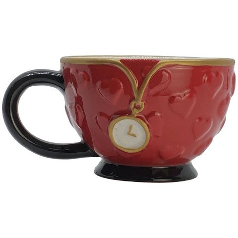 White Rabbit Queen of Hearts Shaped Tea Set