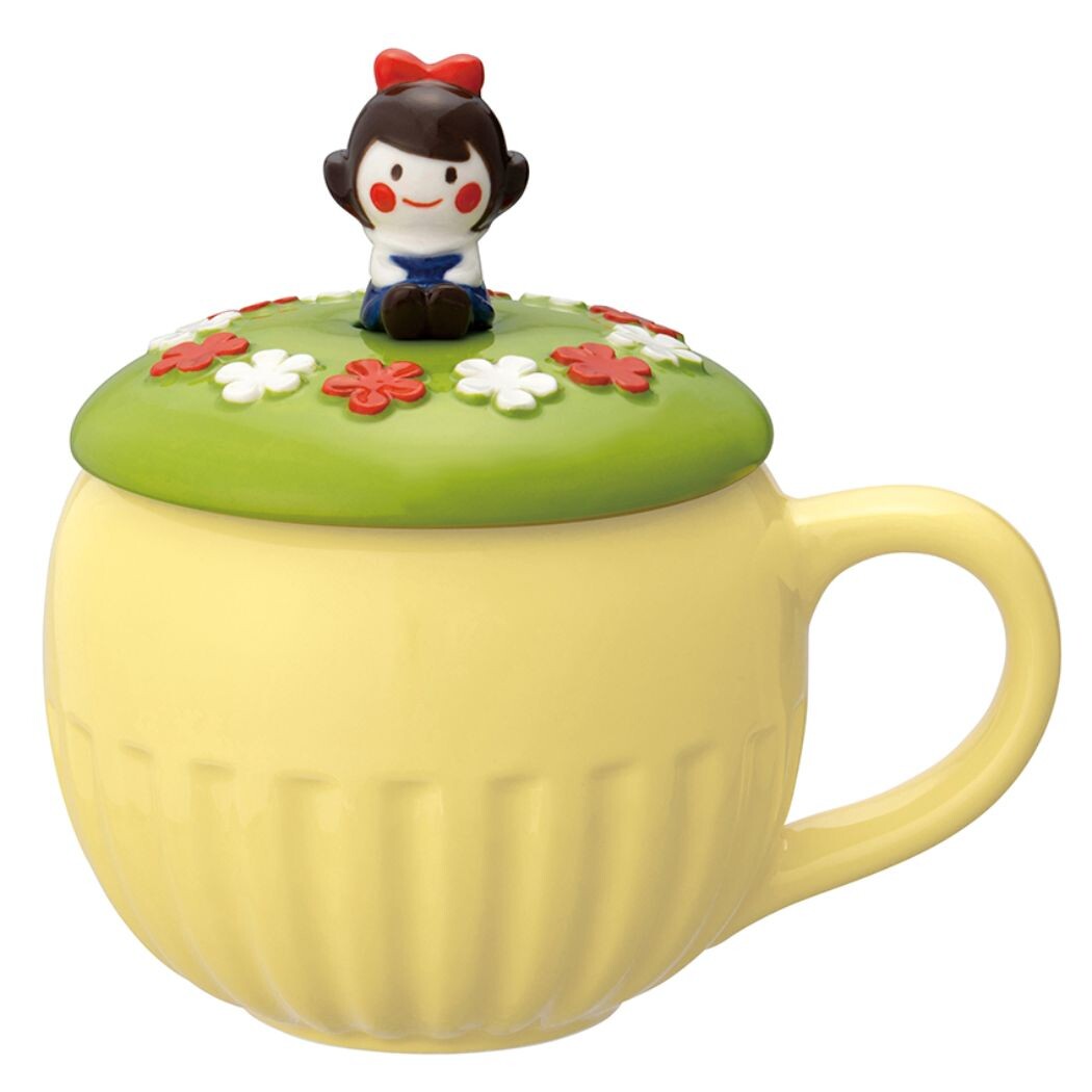 Snow White x 小紅帽 連蓋陶瓷杯兩件裝