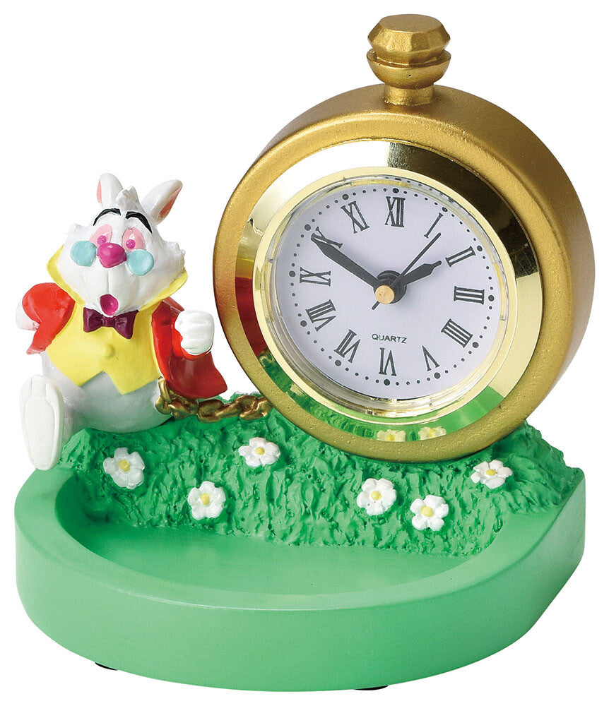 Alice in Wonderland White Rabbit Clock