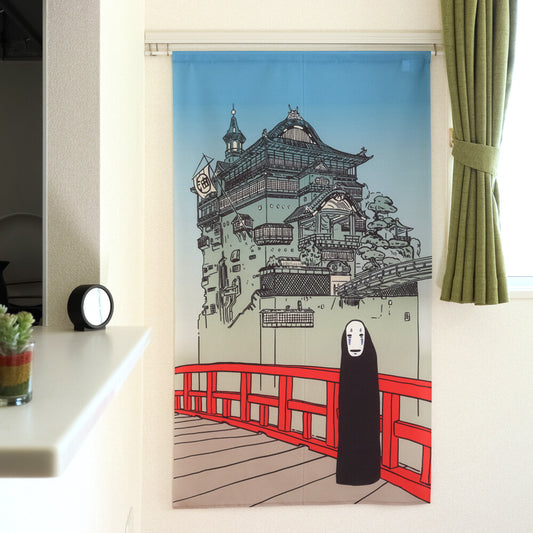 Spirited Away Kaonashi Noren Curtain Made in Japan 