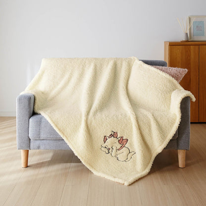 DISNEY 三款刺繡圖案蓬鬆毛巾被  闊140×長190cm
