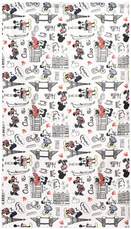 Mickey Let's Travel門簾及窗簾 日本製造