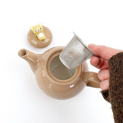 鬆弛熊兩款陶瓷茶壺