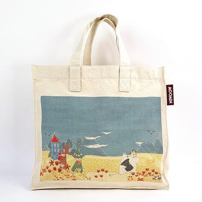 Moomin spring promenade/seaside picnic tote bag