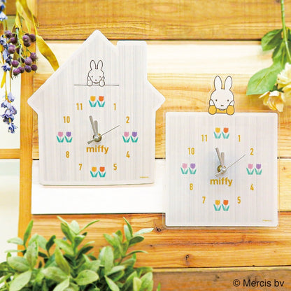 Miffy two acrylic wall clocks