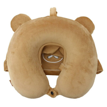 Rilakkuma Memory Foam Neck Pillow Hoods