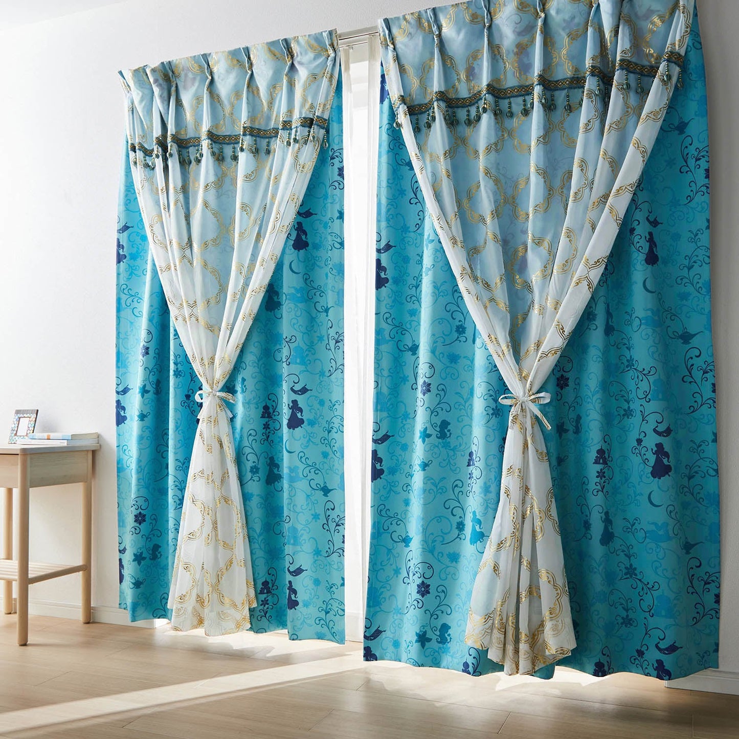  Jasmine Level 2 Blackout Window Screen Curtains 4-Pack 