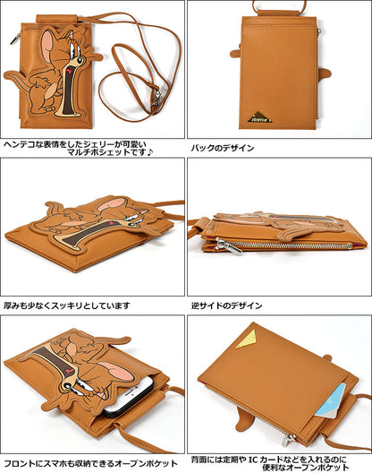 TOM&JERRY × Flapper Mobile Phone Bag