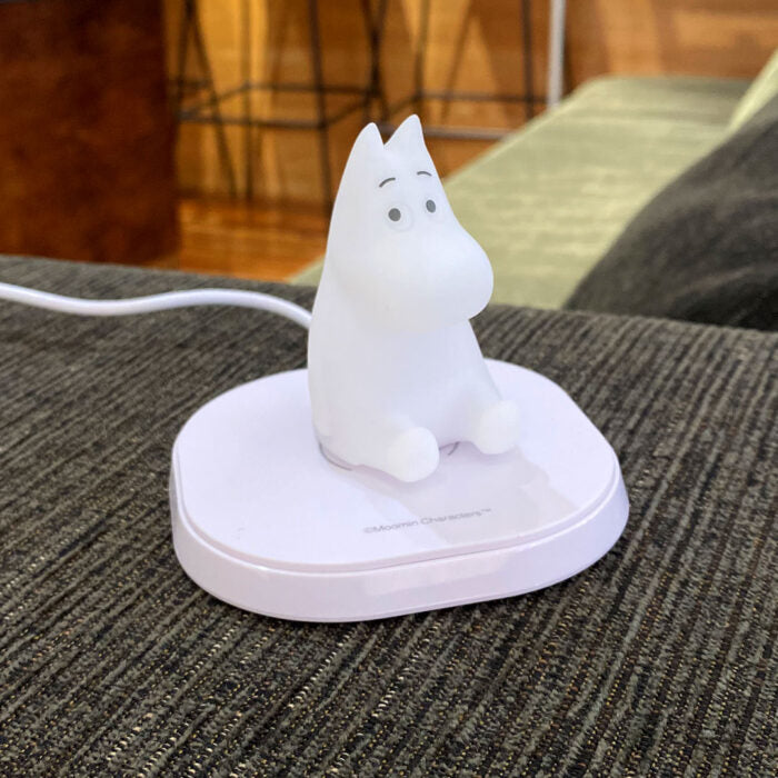Moomin silicone doll with wireless charger