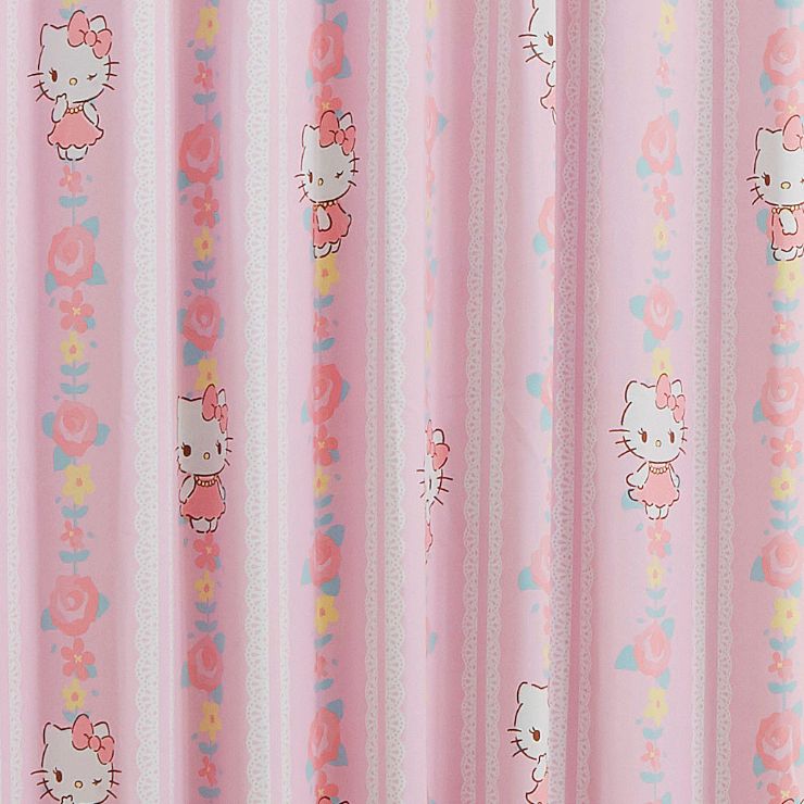 Hello Kitty Level 2 Blackout Insulation Lace Window Screens + Curtains 4-Pack