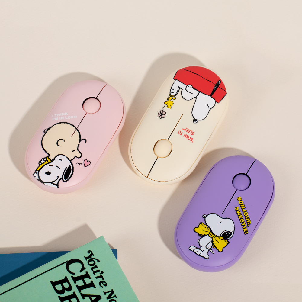 Snoopy Three Wireless Noise-Free Bluetooth Mouse