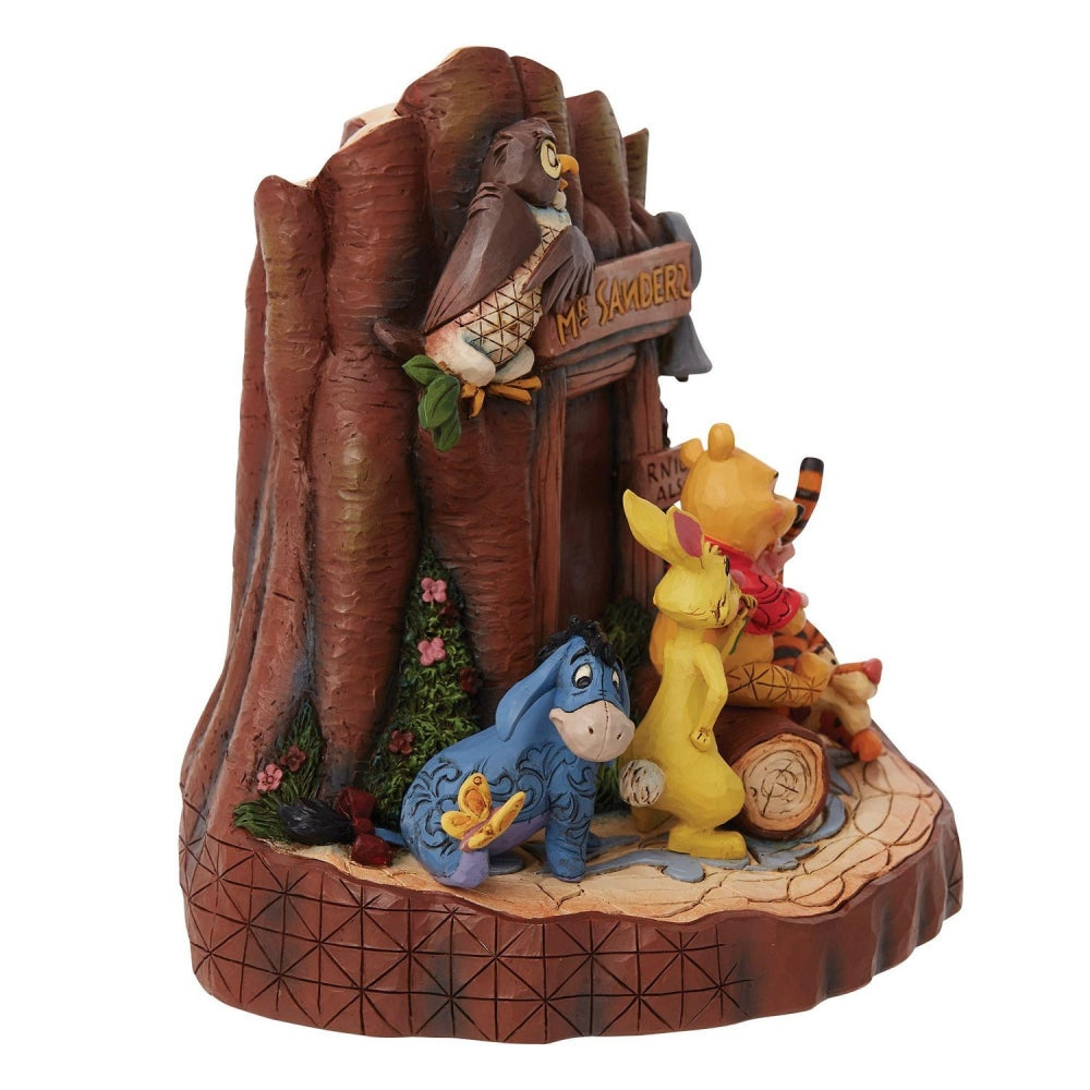 Winnie the Pooh and Friends Hundred Acre Wood Scene Decoration