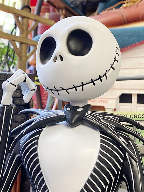 Jack Skellington style money poppy bauble