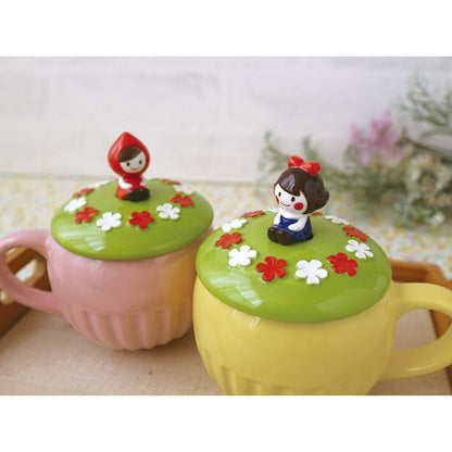  Snow White x Little Red Riding Hood Mugs with Lids set 