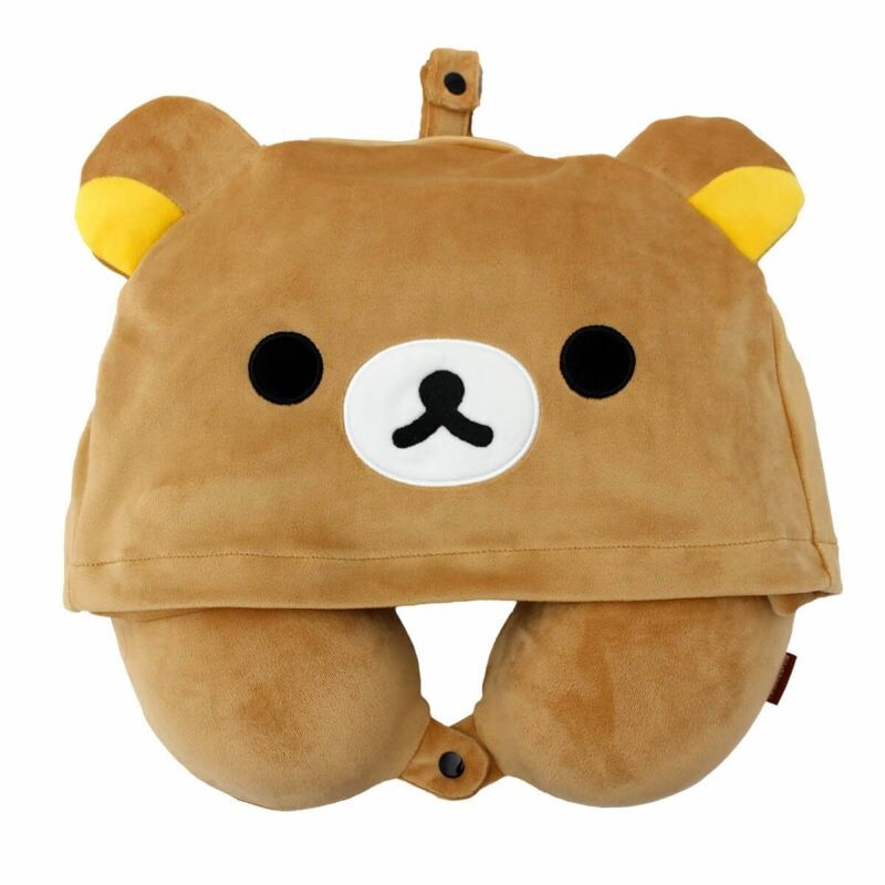 Rilakkuma 兩款記憶棉頸枕連帽