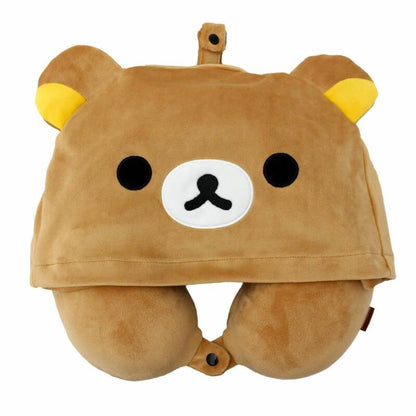 Rilakkuma Memory Foam Neck Pillow Hoods