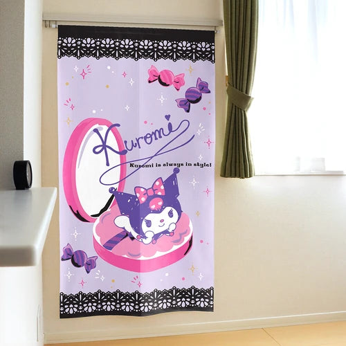 Sanrio Kuromi Door Curtain Made in Japan