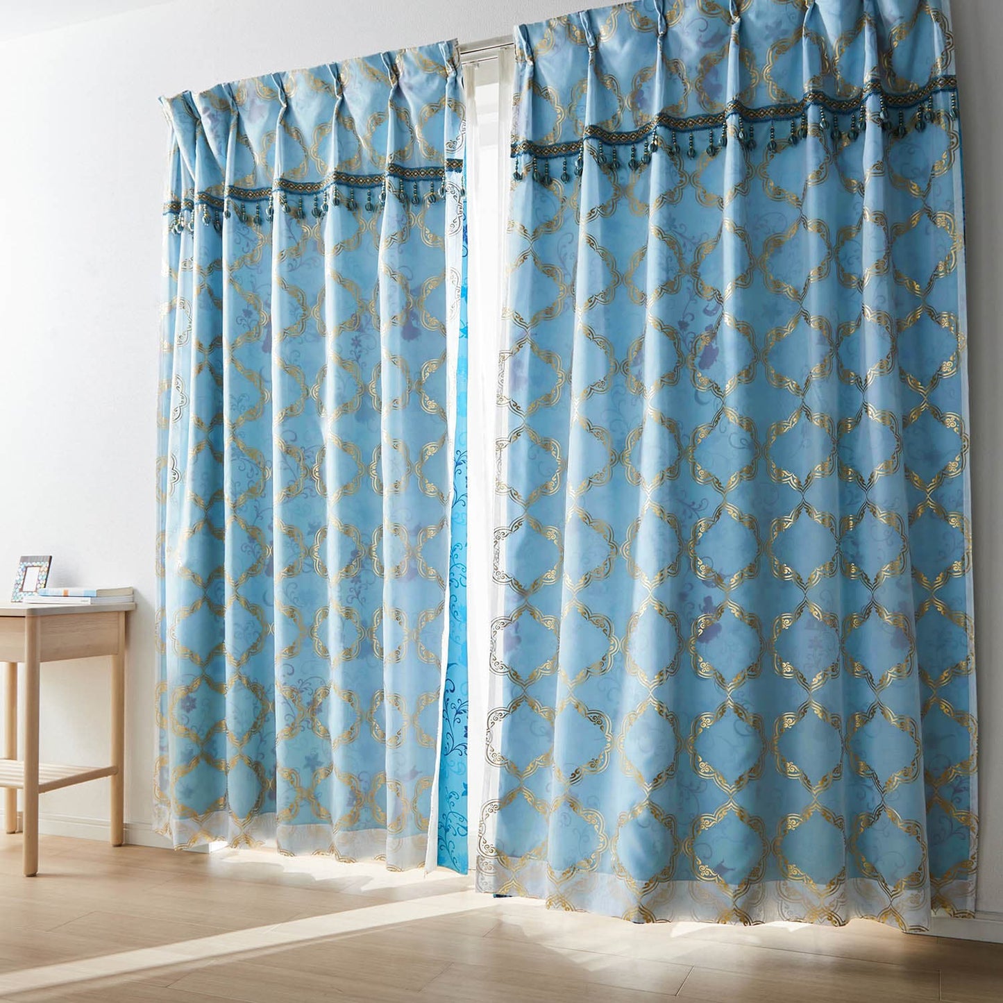  Jasmine Level 2 Blackout Window Screen Curtains 4-Pack 