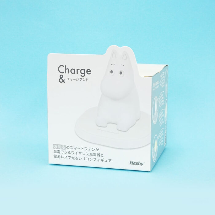 Moomin silicone doll with wireless charger