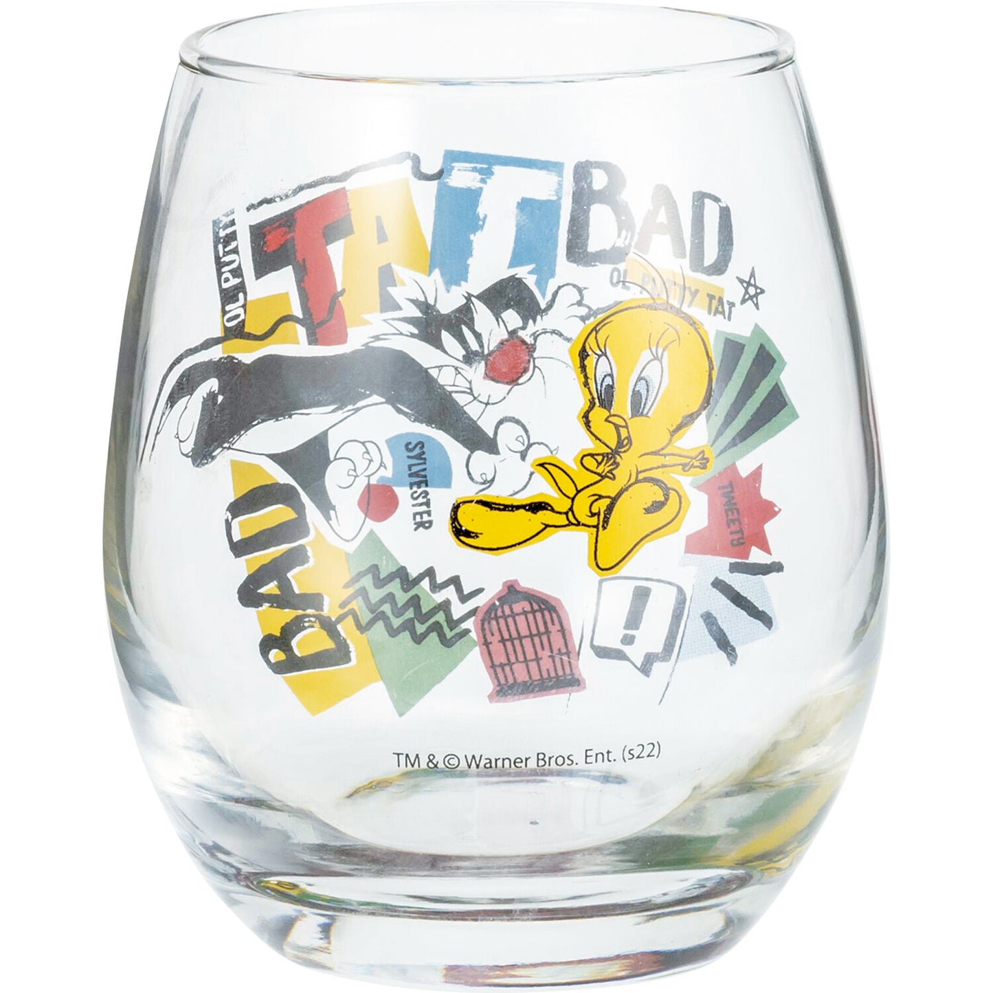 Looney Tunes Tweety & Sylvester玻璃杯兩件裝