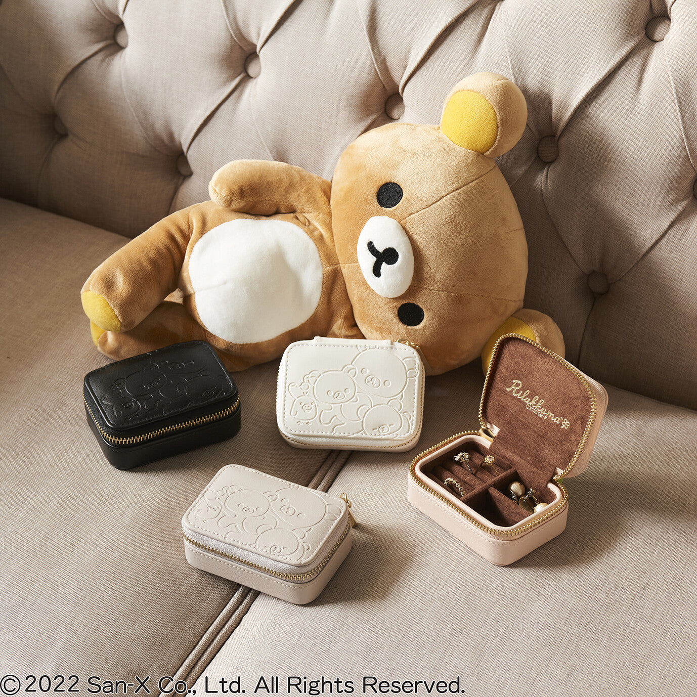 Rilakkuma Charm Storage Box