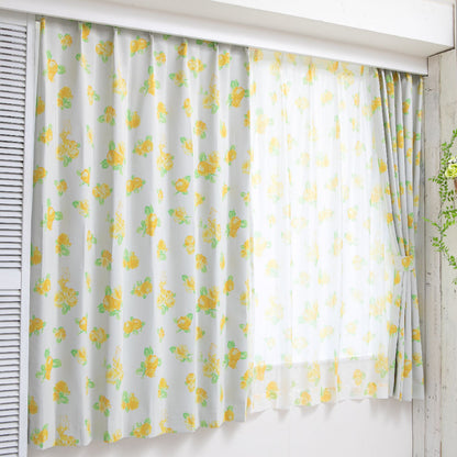 Beauty and the Beast Level 2 Blackout Insulated Window Screens + Curtains 4-Pack
