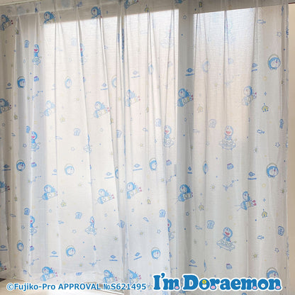 Doraemon Level 2 Blackout Insulation Curtain + Window Screen 4 Piece Set