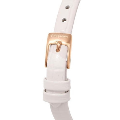 Snow White Leather Watch