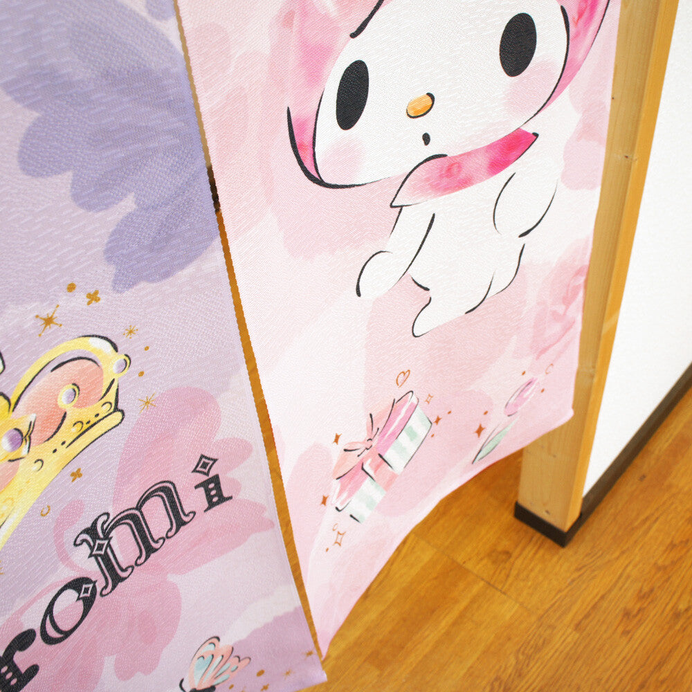 Sanrio Melody & Kuromi Door Curtain Made in Japan